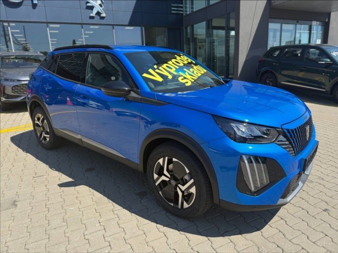 Peugeot 2008, Peugeot 2008 1,2 Hybrid 136 e-DCS6  ALLURE, barva modrá