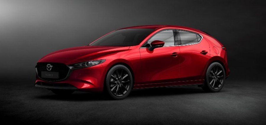 Mazda 3, Skyactiv G122 M/T, barva červená
