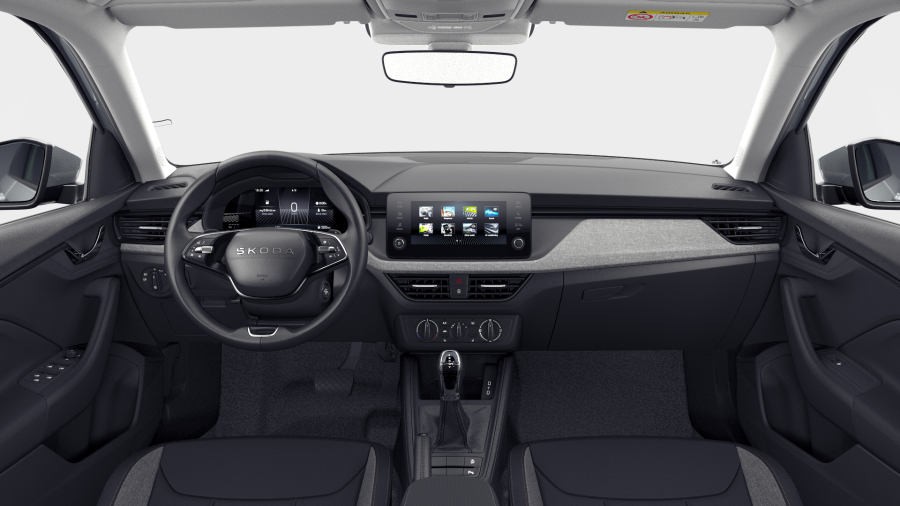 Škoda Scala, 1,0 TSI 85 kW 7° automatická DSG, barva stříbrná