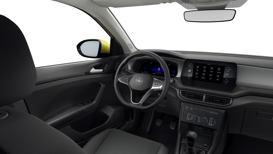 Volkswagen T-Cross, T-Cross 1.0 TSI 70 kW 5G, barva žlutá