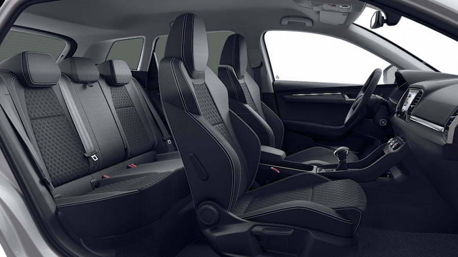 Škoda Karoq, 2,0 TDI 110 kW 7-stup. automat. 4x4, barva bílá