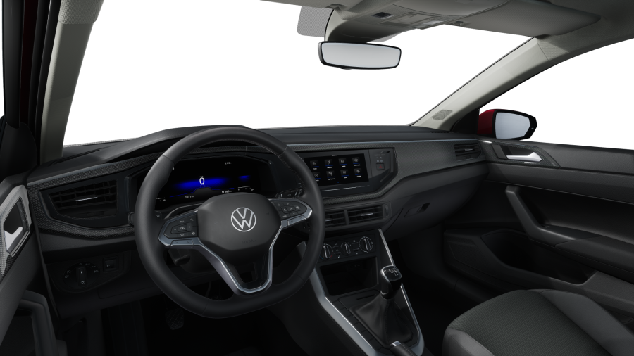 Volkswagen Polo, Polo People 1,0 TSI 70 kW 5G, barva červená