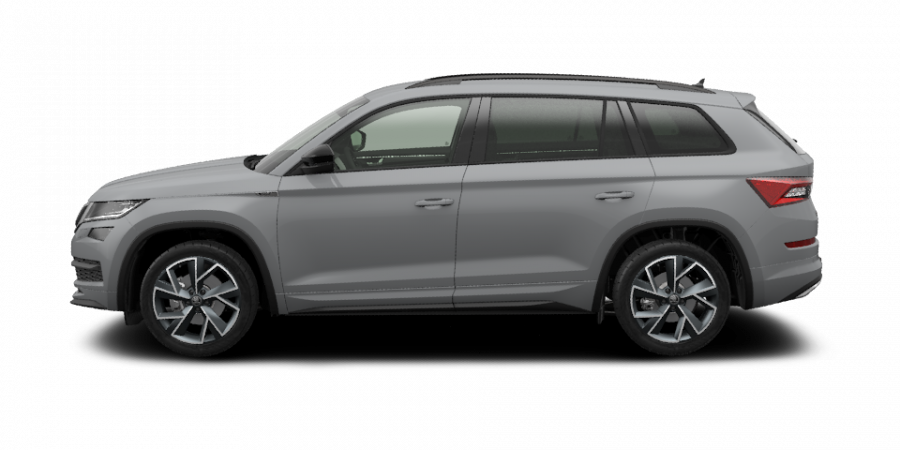Škoda Kodiaq, 2,0 TSI 140 kW 7-stup. automat. 4x4, barva šedá