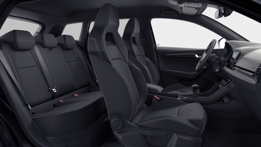 Škoda Karoq, 1,5 TSI 110 kW 7° automatická DSG, barva černá