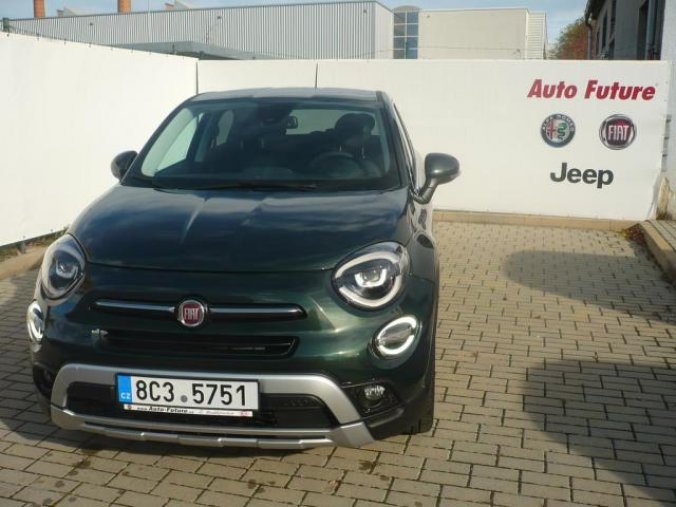 Fiat 500X, 1.0 Firefly 120k city cross, barva zelená