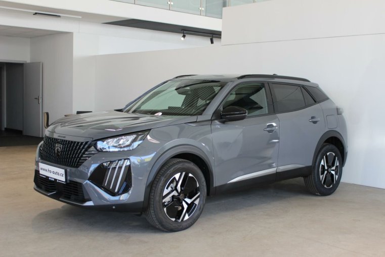 Peugeot 2008, Peugeot 2008 ALLURE Hybrid 136 e-DCS6, barva šedá