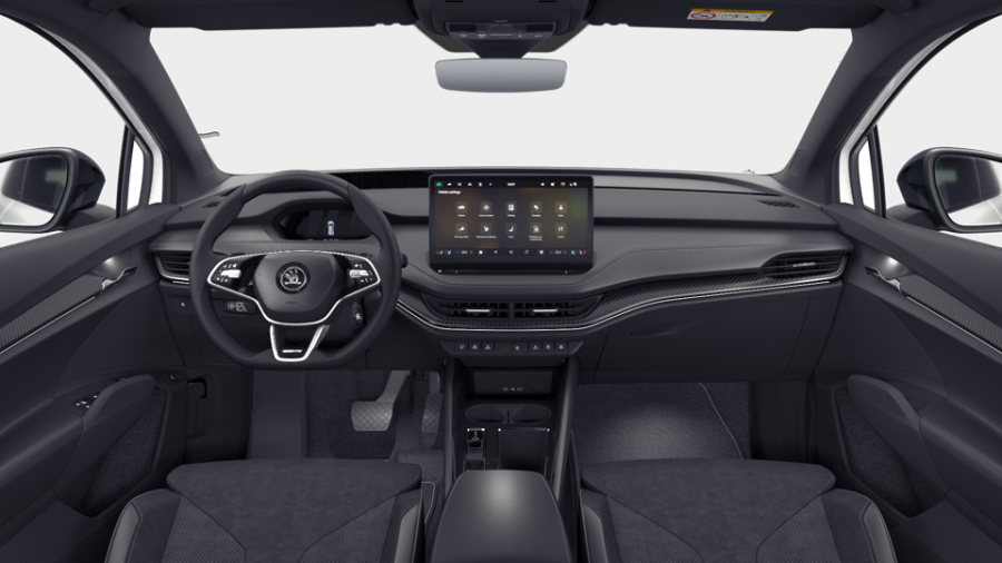 Škoda Enyaq iV, 82 kWh 210,00 kW 1-stup. automat., barva bílá
