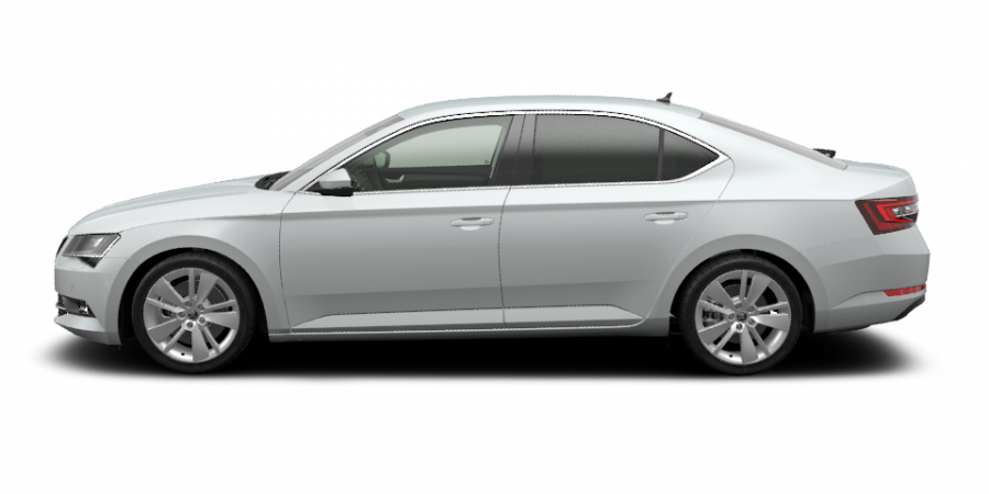 Škoda Superb, 2,0 TDI 140 kW 7-stup. automat., barva bílá