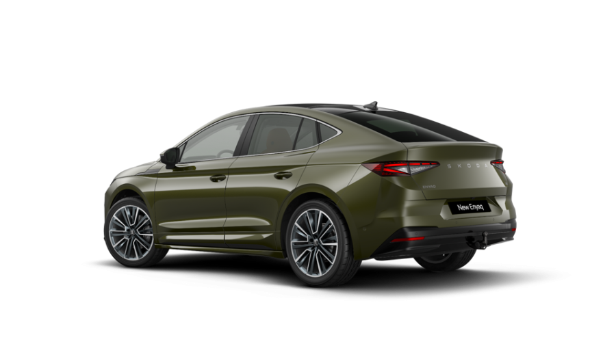 Škoda Enyaq iV, 82 kWh 210,00 kW 1° automatická, barva zelená