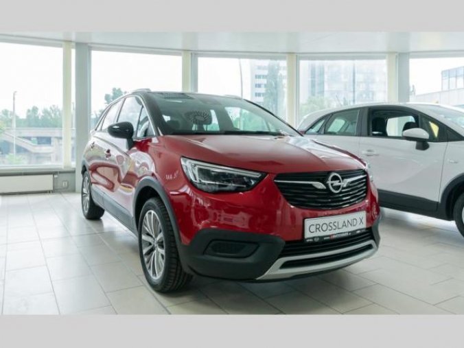 Opel Crossland X, Innovation 1,2 T 81kW/110k, barva vínová