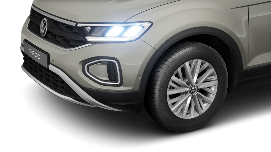 Volkswagen T-Roc, T-Roc Life 1,5 TSI 110 kW 7DSG, barva šedá