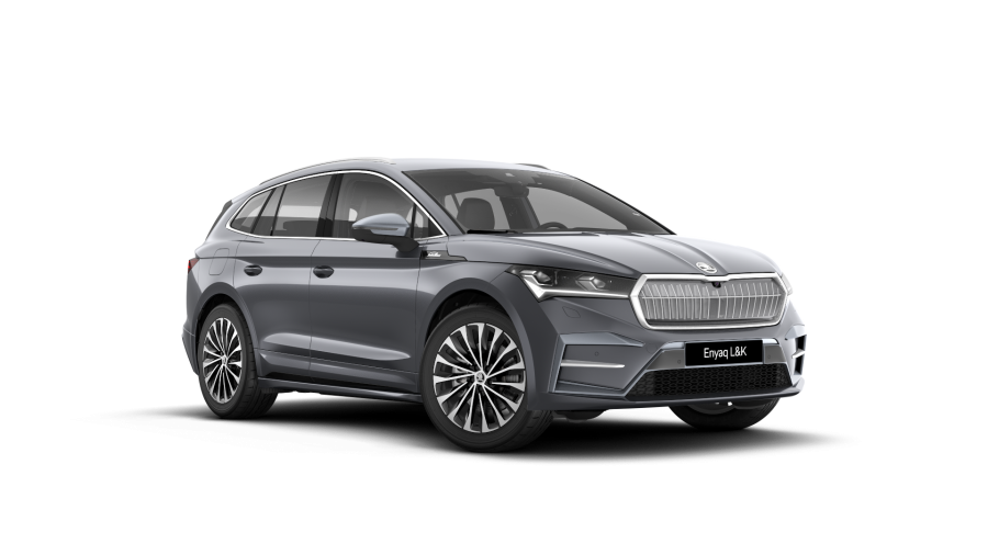 Škoda Enyaq iV, 82 kWh 210,00 kW 1-stup. automat., barva šedá