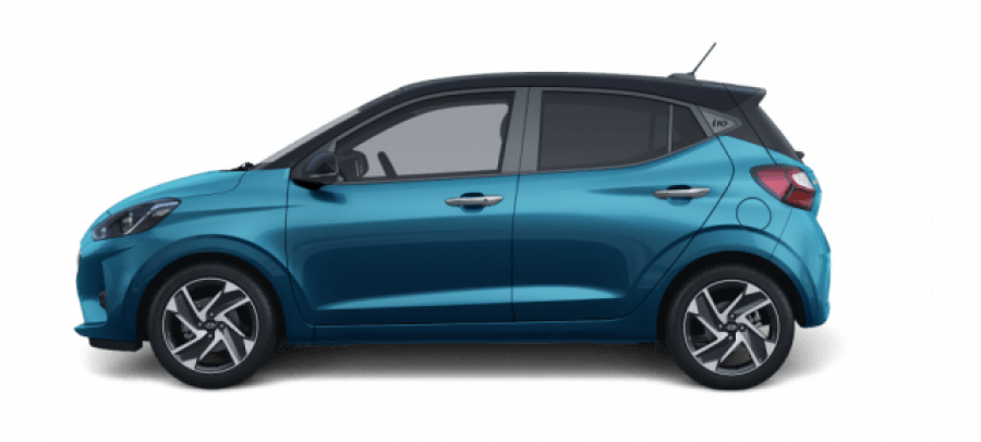 Hyundai i10, 1,0i 49 kW (95 NAT) 5 st. man, barva modrá