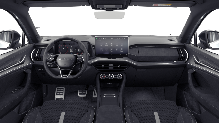 Škoda Kodiaq, 2,0 TSI 150 kW 7° automatická DSG 4x4, barva stříbrná