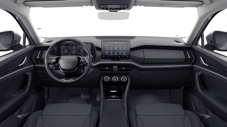 Škoda Kodiaq, 2,0 TDI 110 kW 7° automatická DSG, barva stříbrná