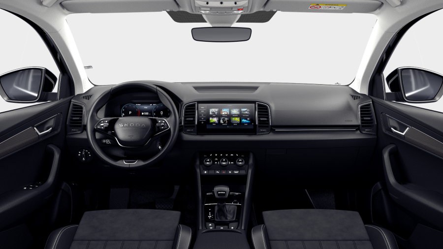 Škoda Karoq, 1,5 TSI 110 kW 7° automatická DSG, barva černá