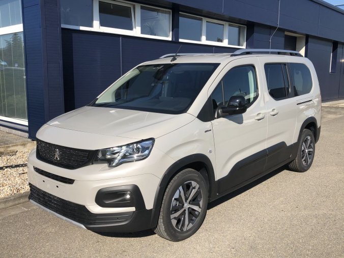 Peugeot Rifter, LONG GT Line 1.5 BlueHDi 130 S&S MAN6, barva béžová