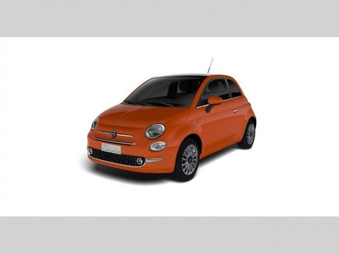 Fiat 500, 500 Italia Dolcevita 1.0 BSG 7, barva oranžová