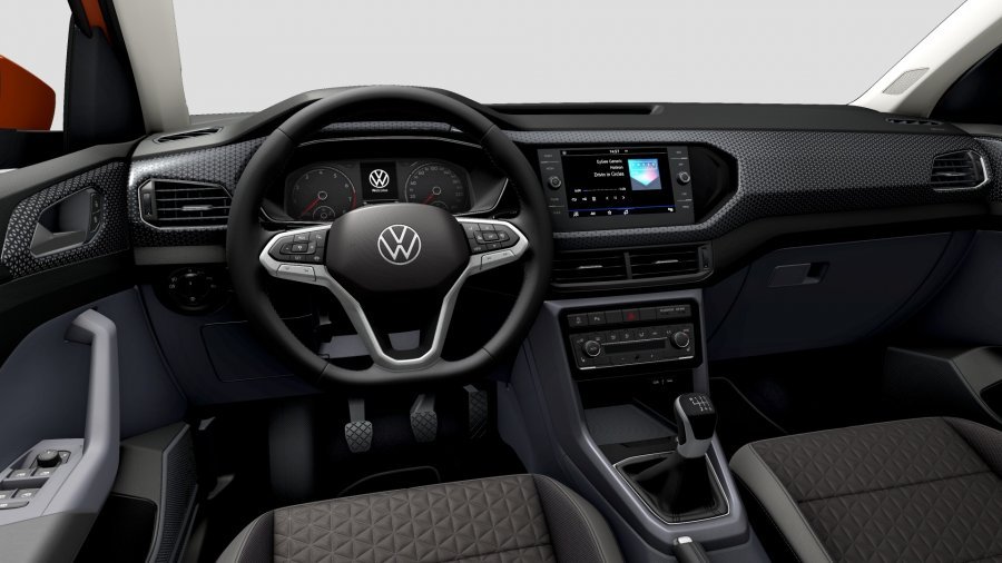 Volkswagen T-Cross, T-Cross Style 1,0 TSI 81 kW 6G, barva oranžová