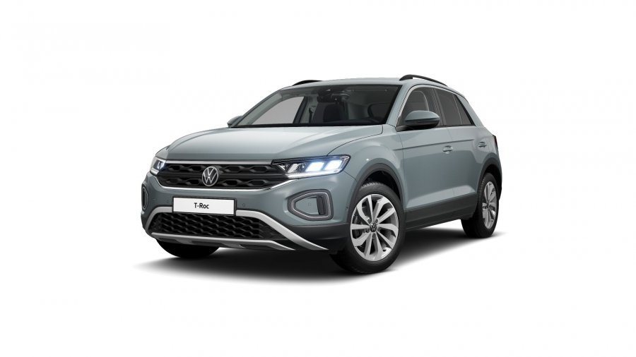 Volkswagen T-Roc, T-Roc Life 1,5 TSI 110 kW 6G, barva modrá