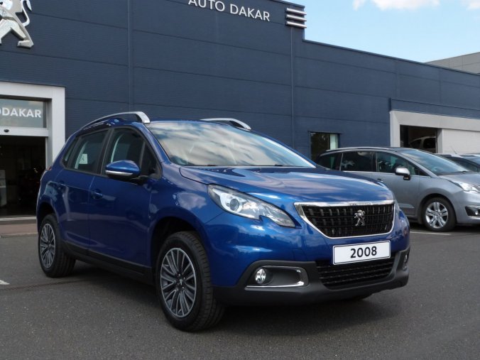 Peugeot 2008, ACTIVE 1.2 PureTech Turbo 130k Paket CITY Extra, barva modrá
