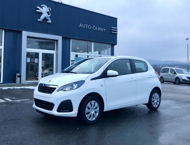 Peugeot 108, ACTIVE 1.0 VTi 72 S&S MAN5, barva bílá