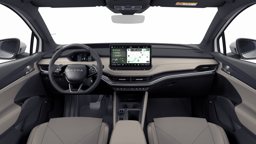 Škoda Enyaq iV, 82 kWh 210 kW 1° automatická 4x4, barva bílá