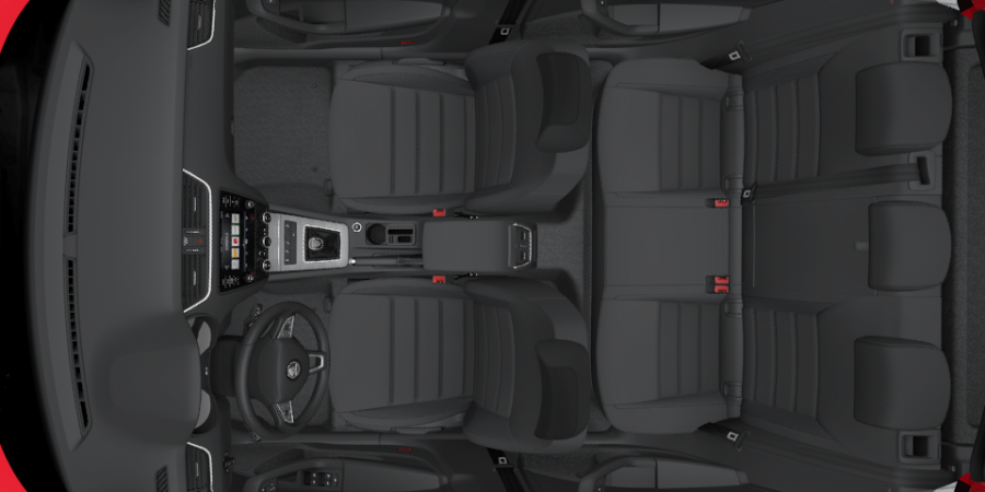 Škoda Octavia, 1,5 TSI 110 kW 6-stup. mech., barva červená