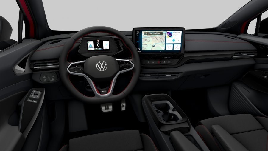 Volkswagen ID.4, ID.4 GTX 220 kW, kap. 77 kWh, 4MOTION, barva červená