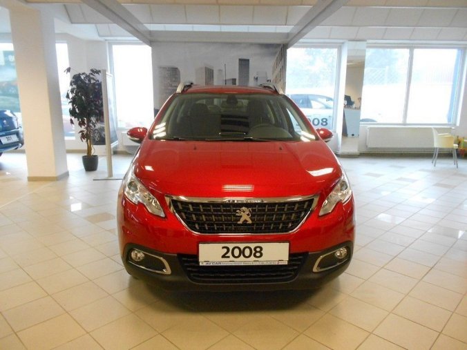 Peugeot 2008, ACTIVE 1.2 PureTech 130 S&amp;, barva červená