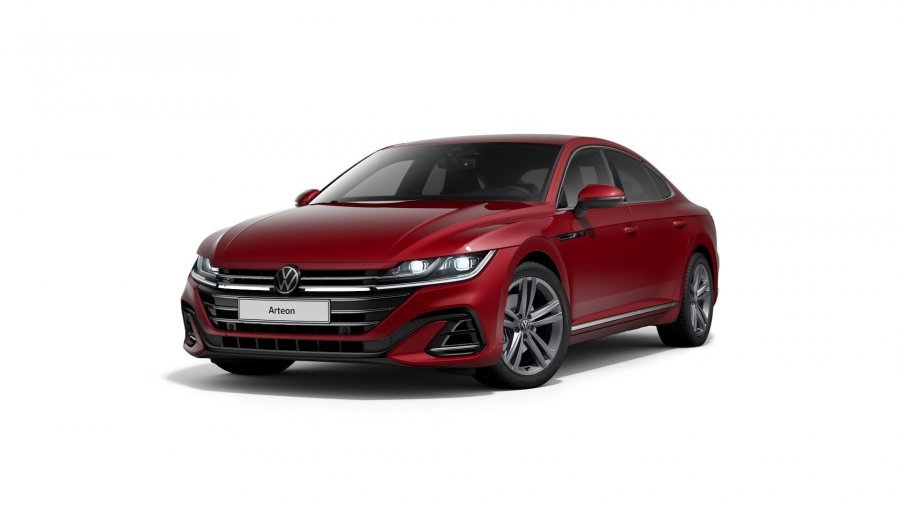 Volkswagen Arteon, Arteon R-Line 2,0 TSI 7DSG, barva červená