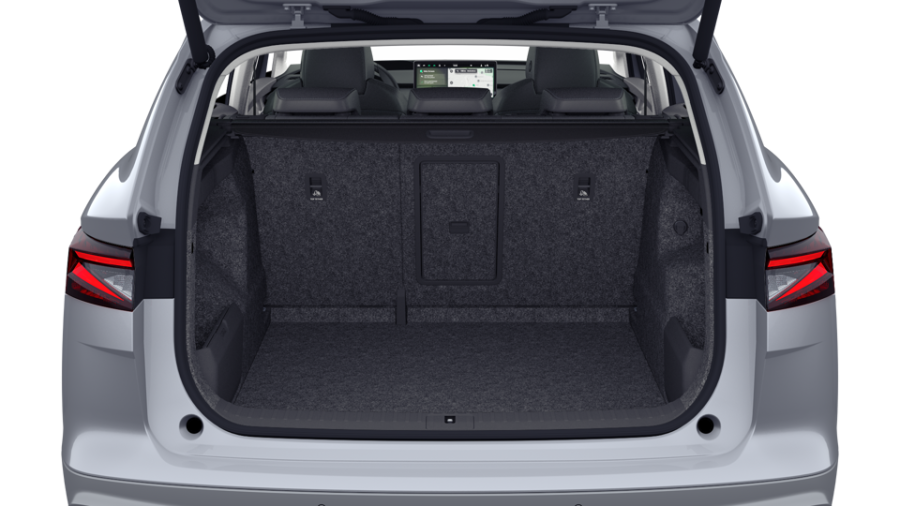 Škoda Enyaq iV, 82 kWh 1° automatická, barva stříbrná