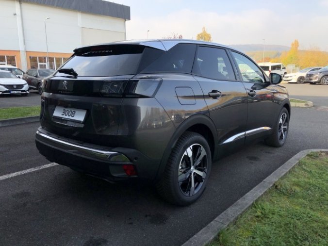 Peugeot 3008, ALLURE 1.5 BHDi 130k EAT8, barva šedá