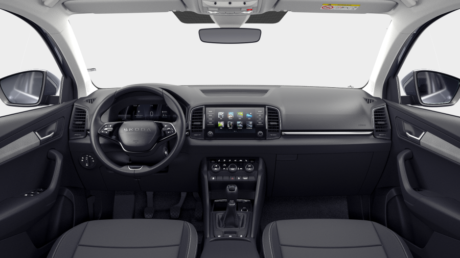 Škoda Karoq, 1,5 TSI 110 kW 6° manuální, barva šedá