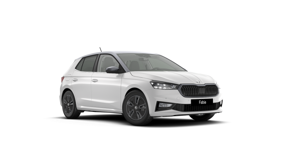 Škoda Fabia, 1,0 TSI 85 kW 7° automatická DSG, barva bílá