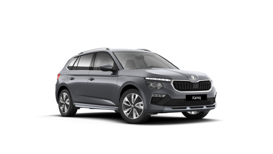 Škoda Kamiq, 1,5 TSI 110 kW 7-stup. automat., barva šedá