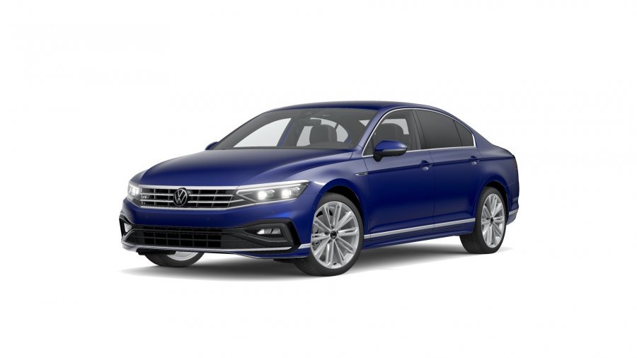 Volkswagen Passat, Passat R-Line 2.0 TDI 4MOT 7DSG, barva modrá