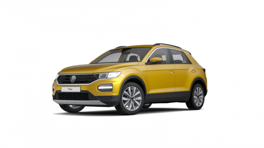 Volkswagen T-Roc, Maraton Edition 1,5 TSI ACT 6G, barva žlutá