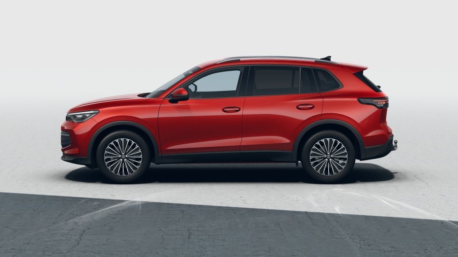 Volkswagen Tiguan, Tiguan People 1,5 eTSI 110 kW mHEV, barva červená