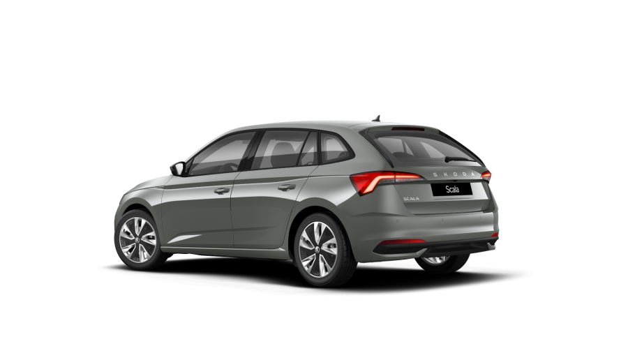 Škoda Scala, 1,0 TSI 70 kW 5-stup. mech., barva šedá