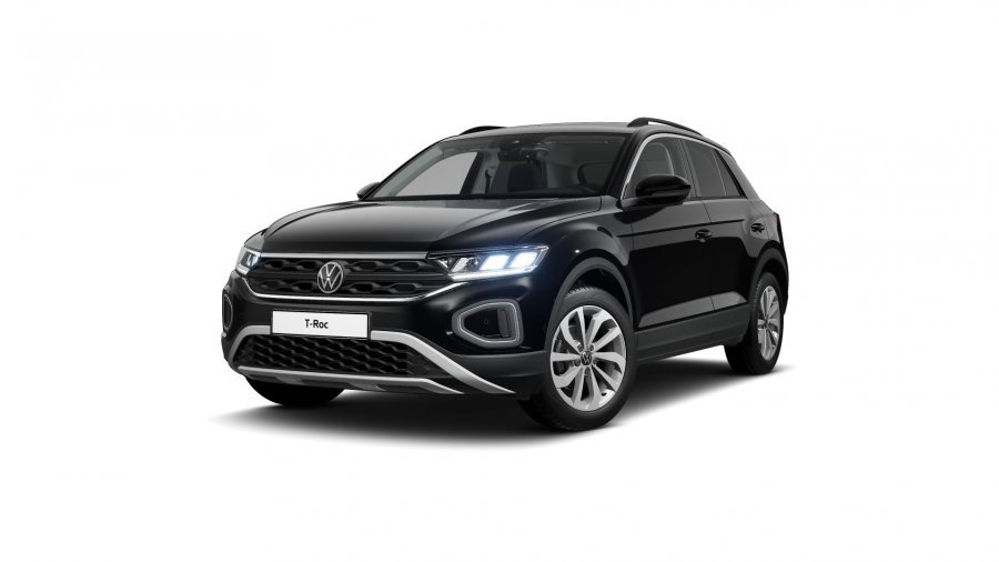 Volkswagen T-Roc, T-Roc Life 1,5 TSI 110 kW 7DSG, barva černá