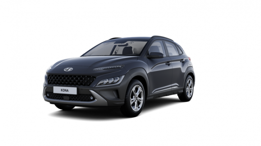 Hyundai Kona, 1,0 T-GDI 88 kW DCT PE, barva šedá