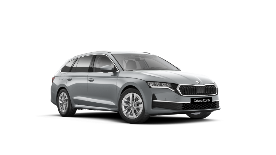 Škoda Octavia, 1,5 TSI m-HEV 110 kW 7° automatická DSG, barva stříbrná