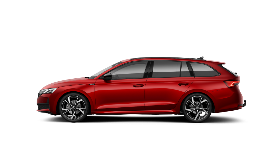 Škoda Octavia, 1,5 TSI Hybrid 110 kW 7° automatická DSG, barva červená