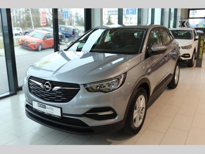 Opel Grandland X, SMILE 1.2 Turbo 96kW AT8, barva šedá