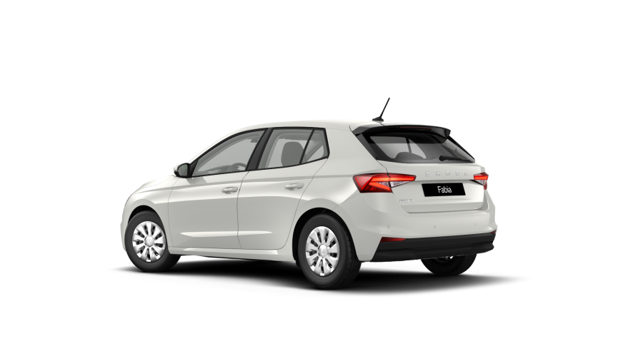 Škoda Fabia, 1,0 MPI 59 kW 5° manuální, barva bílá