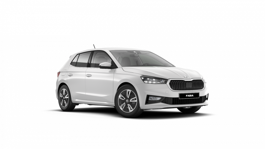 Škoda Fabia, 1,0 TSI 70 kW 5-stup. mech., barva bílá