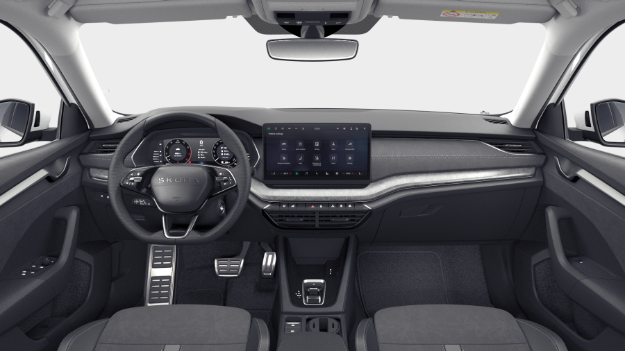 Škoda Octavia, 1,5 TSI m-HEV 110 kW 7-stup. automat., barva bílá