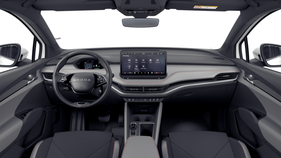 Škoda Elroq, 55 kWh 125,00 kW 1° převodovka, barva bílá