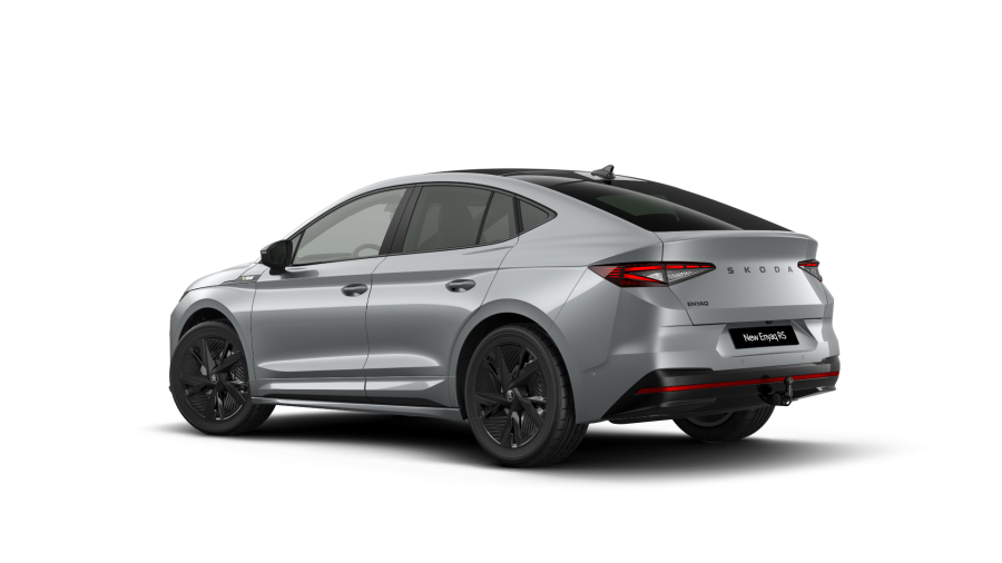 Škoda Enyaq iV, 84 kWh 250 kW 1° automatická 4x4, barva stříbrná